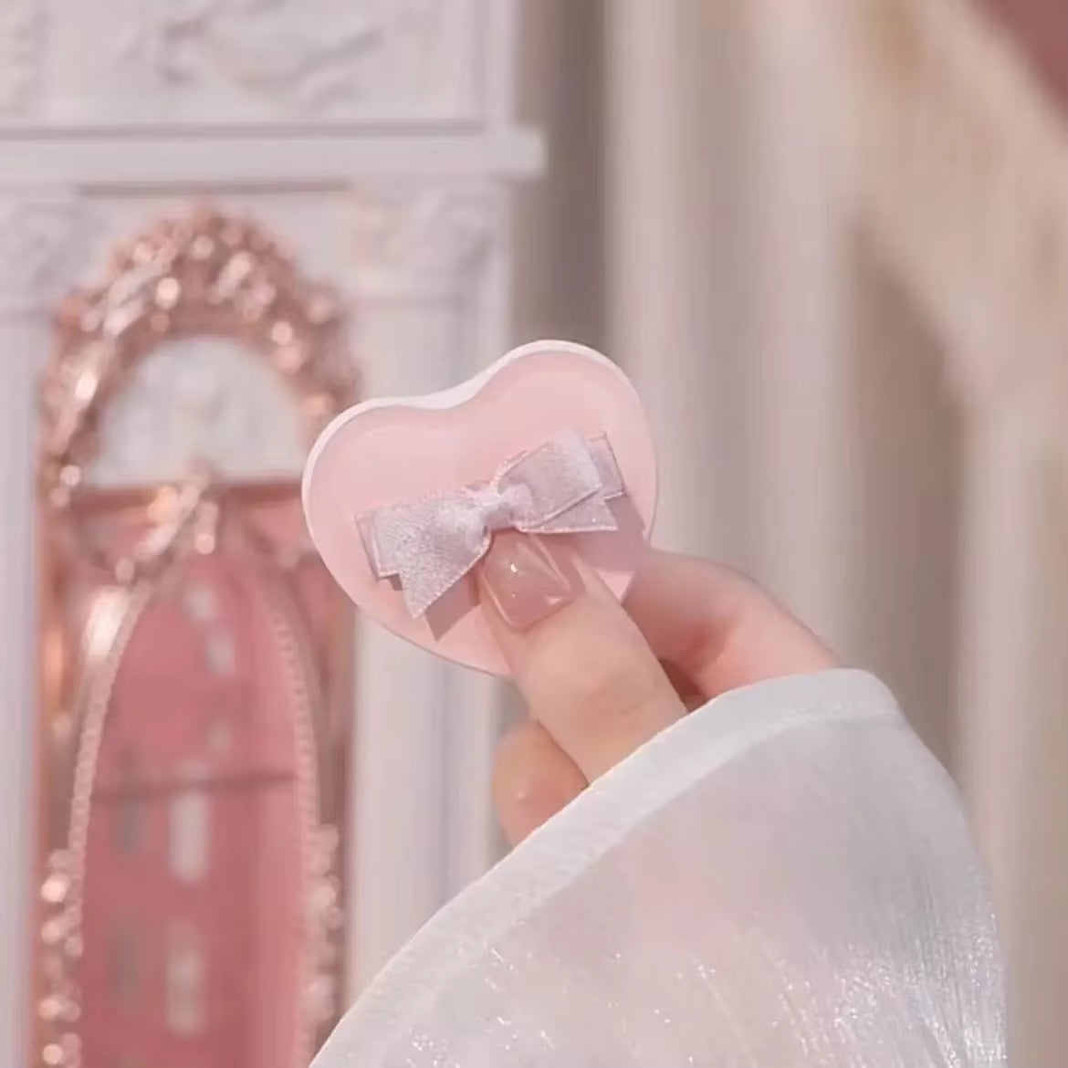 Flower Knows Powder Puffs for Flawless Makeup Application, Compact Size for Travel