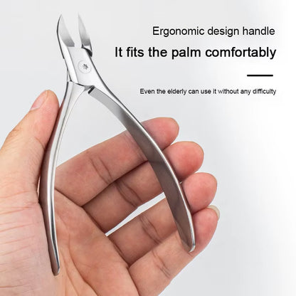 New 1Pcs Professional Nail Clipper Anti-Splash Nail Clippers Nail Scissors Cutter Set Stainless Steel Pedicure Tools ZJJ03