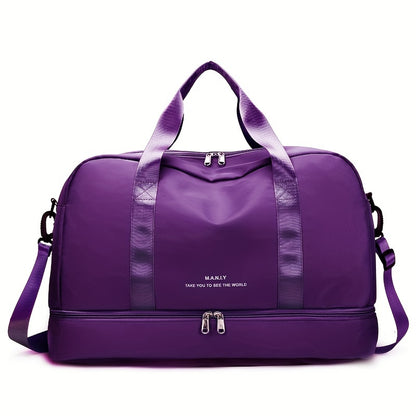 Versatile Carry-On Duffle Bag with Large Capacity and Lightweight Design - Perfect for Travel, Sports, and More Beauty Fashion