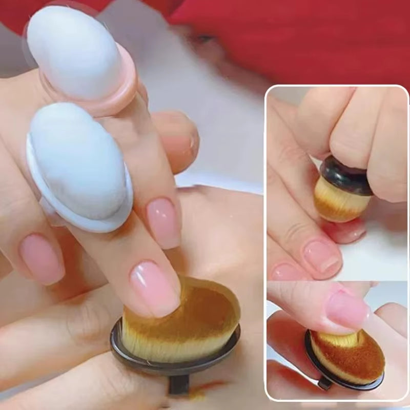 Professional Nail Dust Brush Art Brush Remove Gel Polish Powder Cleaning Tool Beauty Accessories Soft Bristles Portabl Salonl