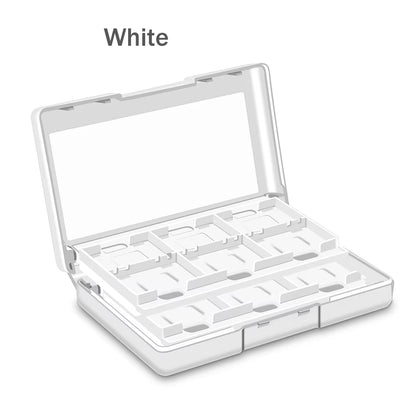 With Logo 24 in 1 Game Card Hard Case for Nintendo Switch Oled Portable Storage Box Ns Lite Protective Cover Travel Accessories