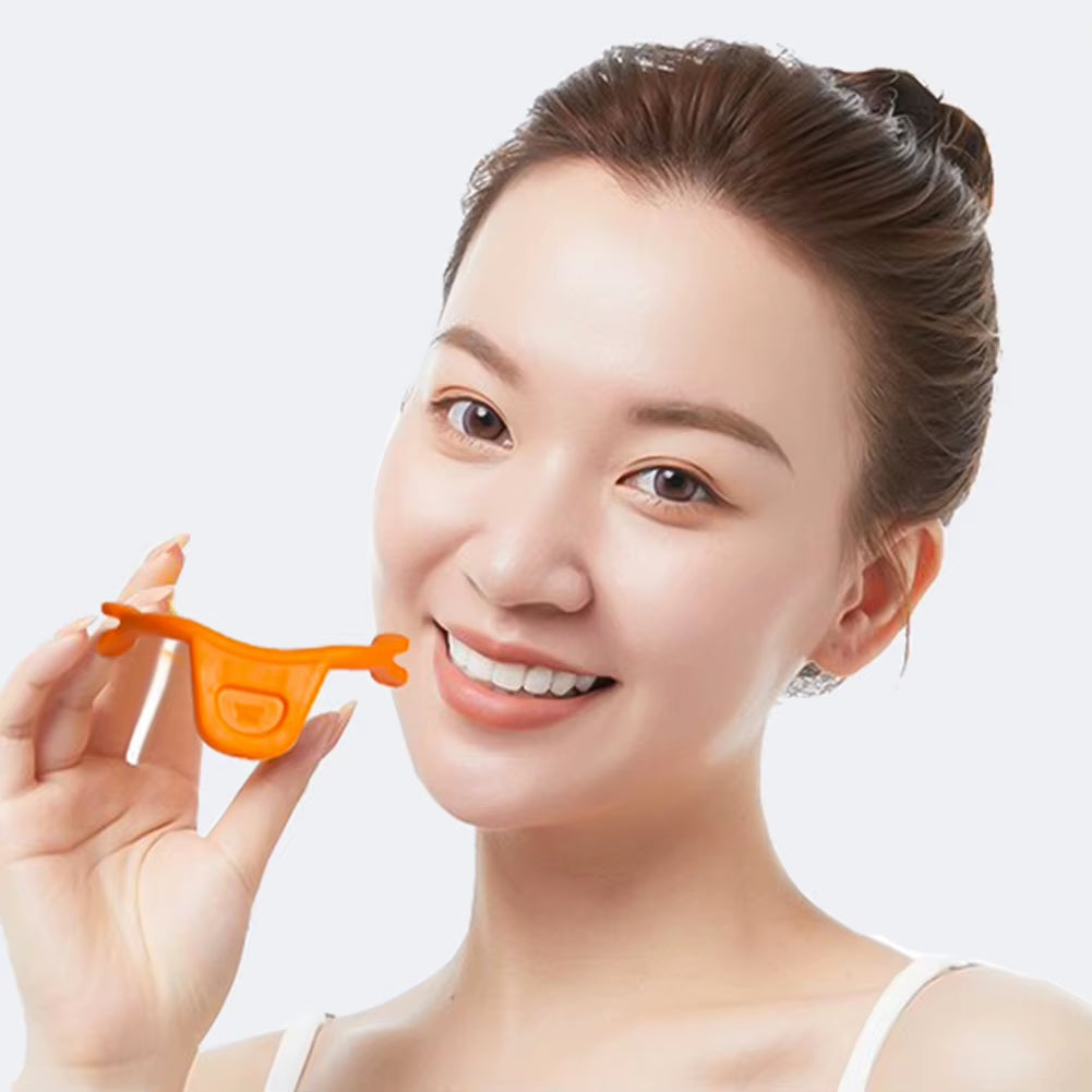 Mouth Muscles Silicone Smile Corrector Maker Facial Smile Trainer Face Lift Jaw Workout Beauty Exercise Device