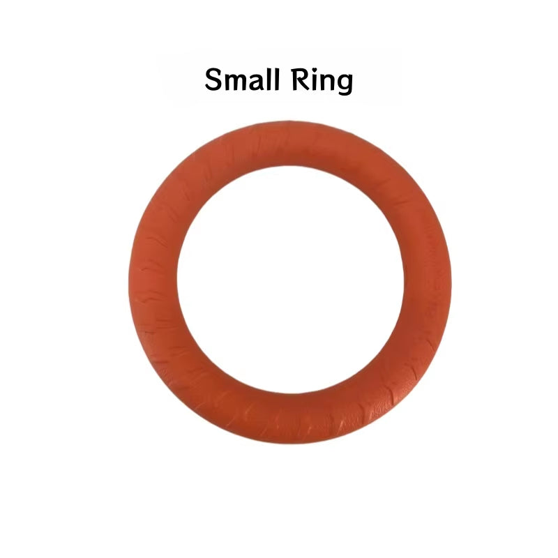 EVA Pet Toy Ball Dog Floating Ball Training Dog Pull Ring Bite Resistant Teething Pet Ball Rope Ball Foam Bite Resistant Dog Toy