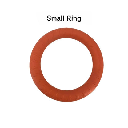 EVA Pet Toy Ball Dog Floating Ball Training Dog Pull Ring Bite Resistant Teething Pet Ball Rope Ball Foam Bite Resistant Dog Toy