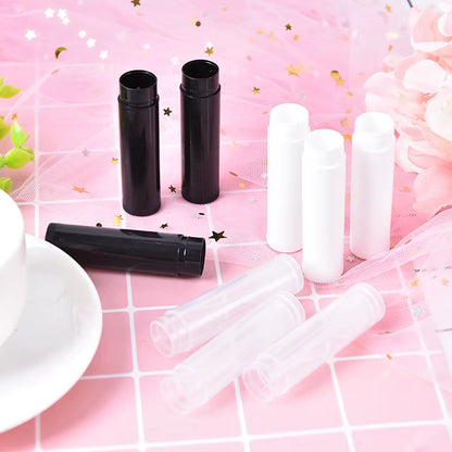 100Pcs 5Ml Empty Lipstick Bottle Lip Gloss Tube Lip Balm Tube Container with Cap
