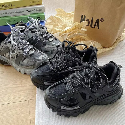 Brand Design Sneakers for Man Fashion New Men'S Chunky Sneakers Male Female Dad Shoes Trendy Girls Boys Casual Sports Shoes