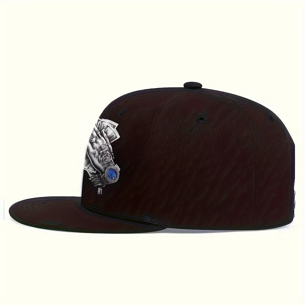 1pc Hip Hop Trendy Adjustable Cap, Street Fashion Sport Unisex Adjustable Baseball Hat, For Daily Wear Beauty World Shop