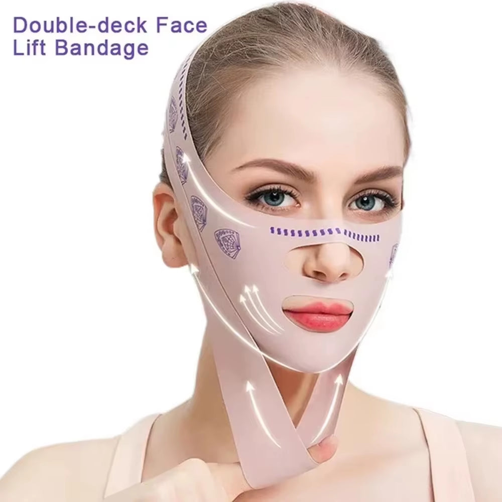 Women Face Slimming Bandage Face Lifting Belt V Line Shaper Cheek Chin Lift up Strap anti Wrinkle Band Beauty Facial Care Tools