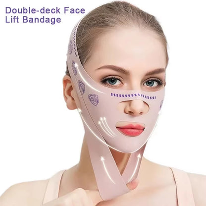 Women Face Slimming Bandage Face Lifting Belt V Line Shaper Cheek Chin Lift up Strap anti Wrinkle Band Beauty Facial Care Tools