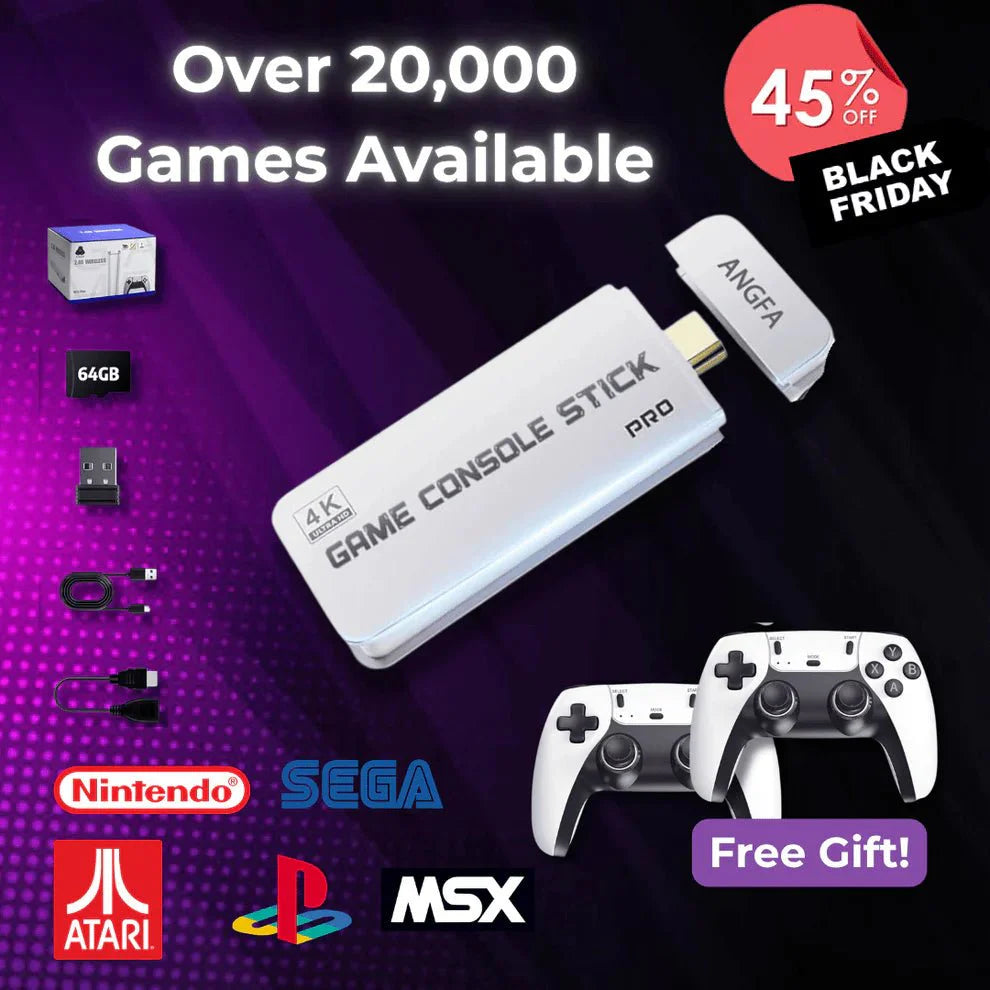 TechWave Retro Game Console TechWave