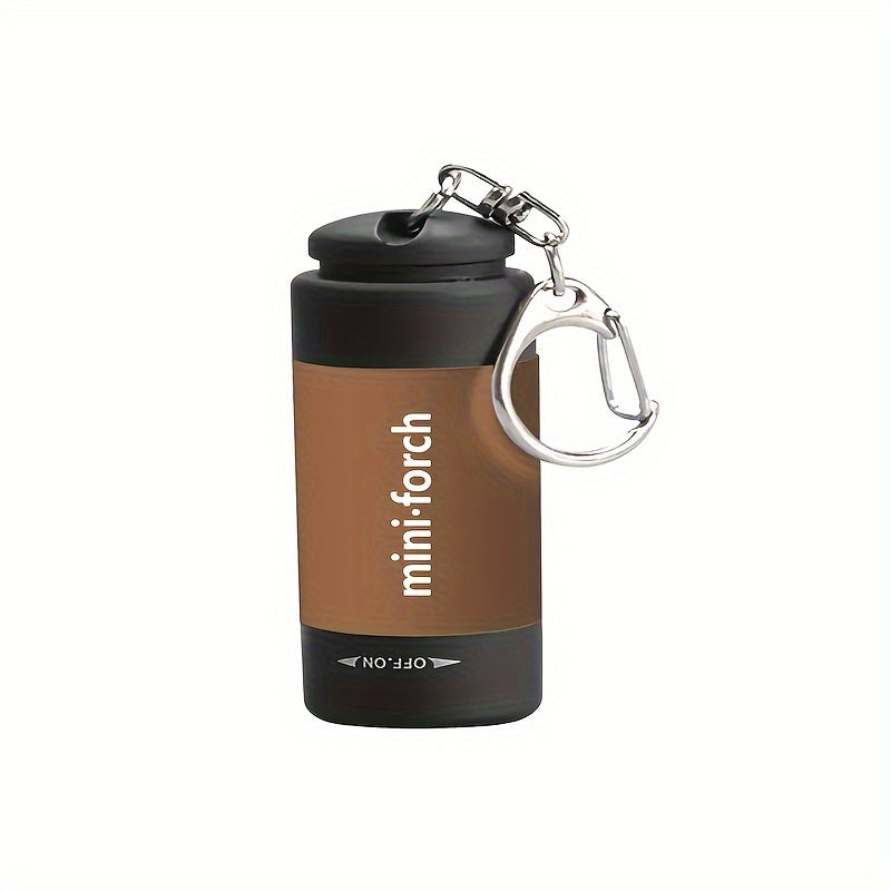USB Rechargeable Portable Flashlight Keychain Mini Torch Camping Ultra Bright Lamp Outdoor Supplies,  Travel Flashlight, Mini Lantern, Compact Design, Hikers, Outdoor Enthusiasts Beauty Fashion