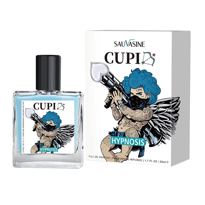 Cupid Cologne Men'S Perfume Lasting Charm Temptation Attract the opposite Sex Dating Body Spray 50Ml Ambergris Portable Perfume