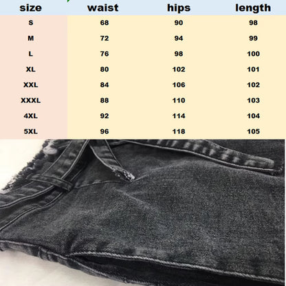 High Waist Jeans for Women Slim Stretch Denim Jean Bodycon Tassel Belt Bandage Skinny Push up Jeans Woman Clothe 4XL 5XL