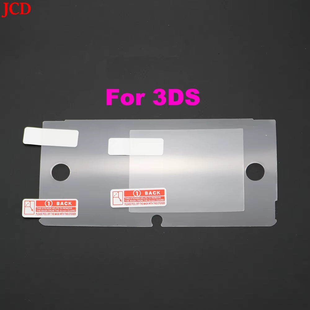 1Pcs Top Bottom HD Clear Protective Film for GB GBA GBC GBA SP DSL NDSL for 2DS New 3DS XL LCD Screen Protector
