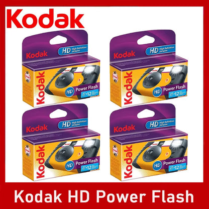 Original 1-5 Pcs  HD Power Flash 39 Photos  Film Camera ISO 800 One Time Disposable Film Camera Point and Shoot Camera
