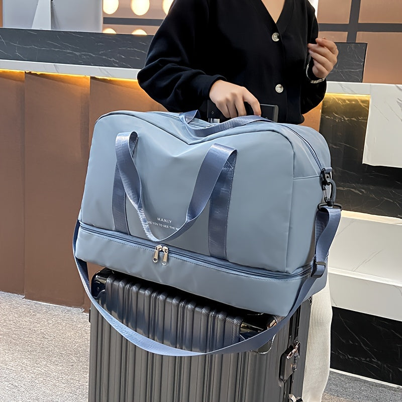 Versatile Carry-On Duffle Bag with Large Capacity and Lightweight Design - Perfect for Travel, Sports, and More Beauty Fashion