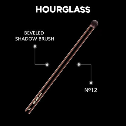 Makeup Brush- No.12 Beveled Shadow Brush Soft and Skin-Friendly Fiber Hair Fashion Design Single Eye Brush