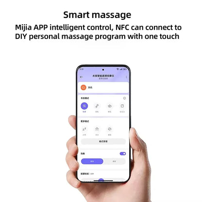 New  Mijia Smart Shoulder and Neck Massager Spa-Level Warm Heat Compress Shoulder and Neck Massager for Mi Home App