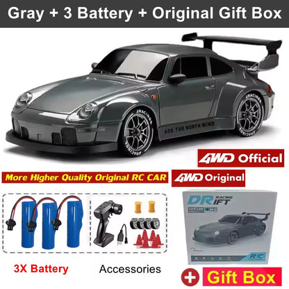 New  Remote Control Drift Car Full Size 1:24 Mini Remote Control Racing Car Model 2.4G Radio High Speed RC Car Boy Toy Gift