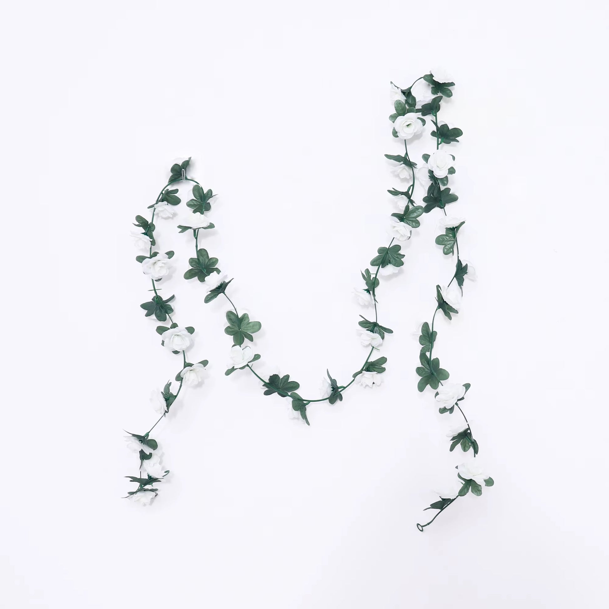 2.5M Rose Artificial Silk for Wedding Garland Fake Plant Flowers Vine Home Room Wedding Wall Hanging Garden Arch DIY Decoration