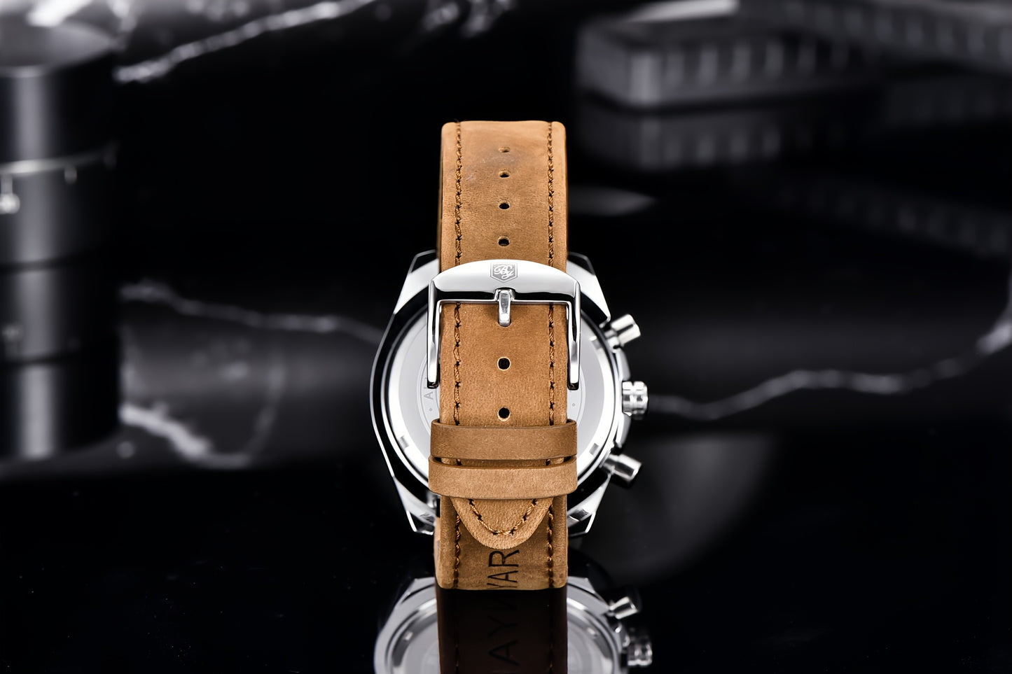 BENYAR Watches For Men Analog Quartz Chronograph Luminous Big Face Mens Watches Business Work Sport Casual Fashion Designer Dress Men'S Wrist Watches Elegant Gift For Men Beauty World Shop