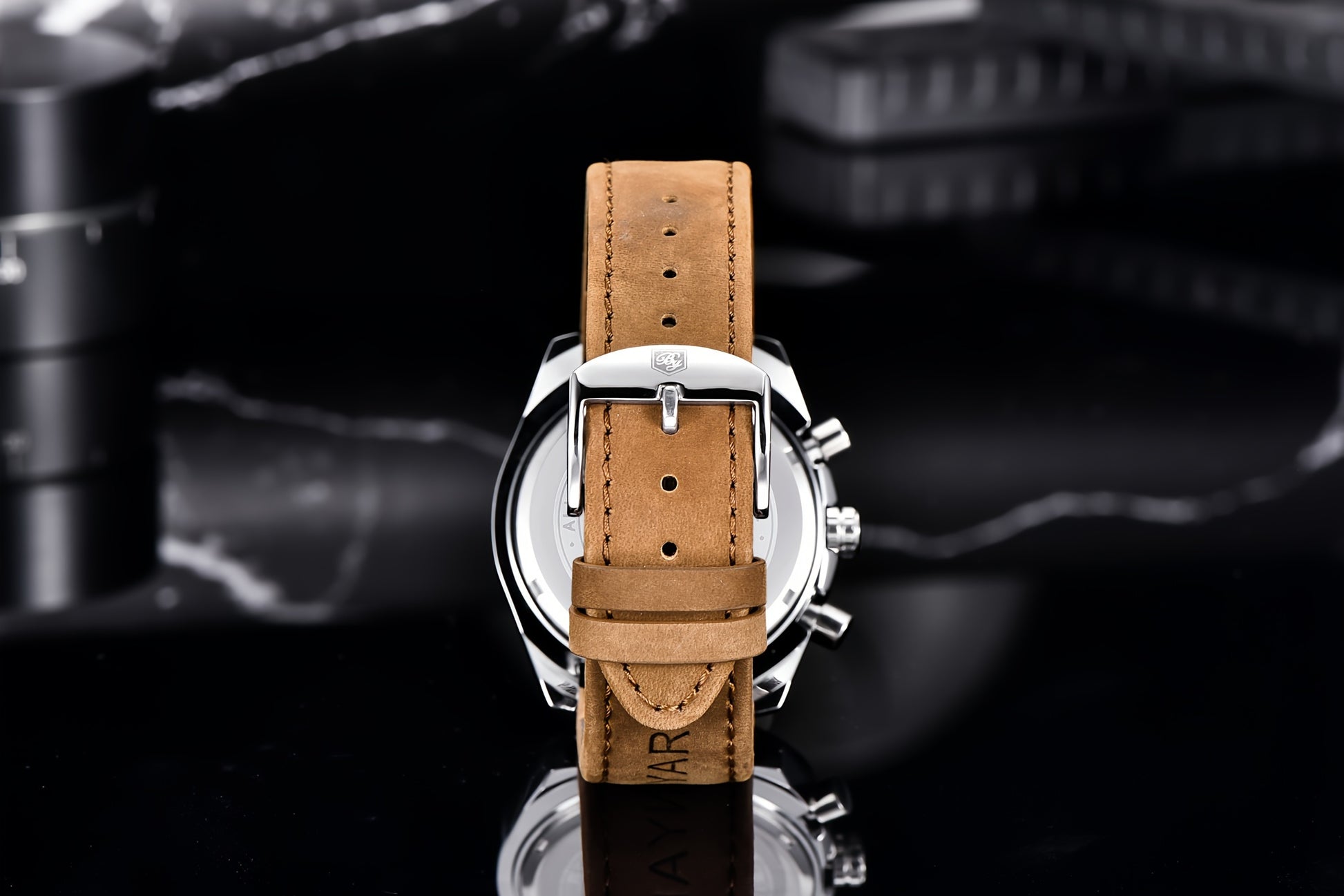 BENYAR Watches For Men Analog Quartz Chronograph Luminous Big Face Mens Watches Business Work Sport Casual Fashion Designer Dress Men'S Wrist Watches Elegant Gift For Men Beauty World Shop