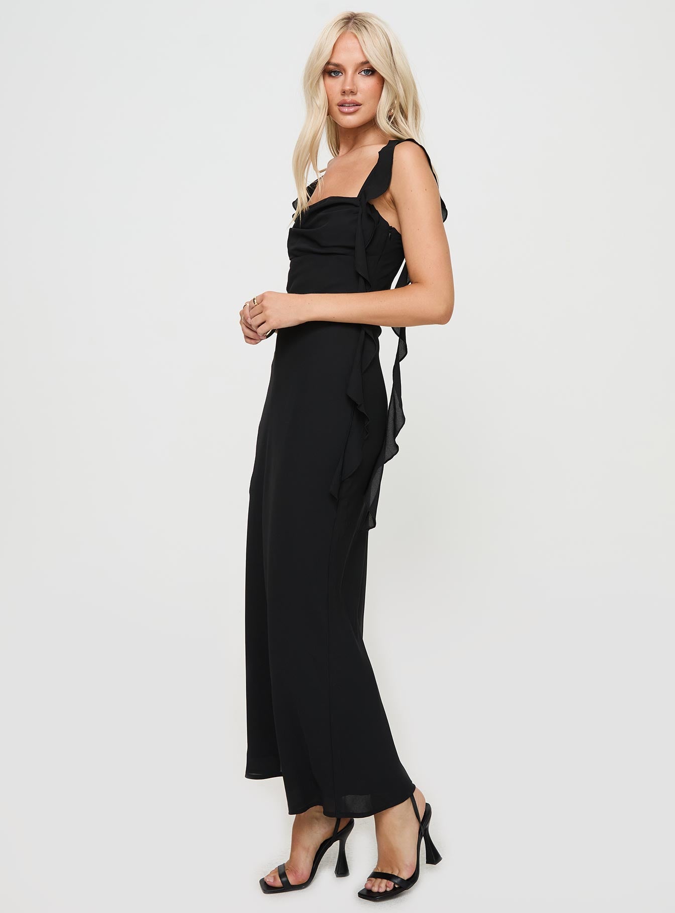 Lanai Maxi Dress Black Princess Polly