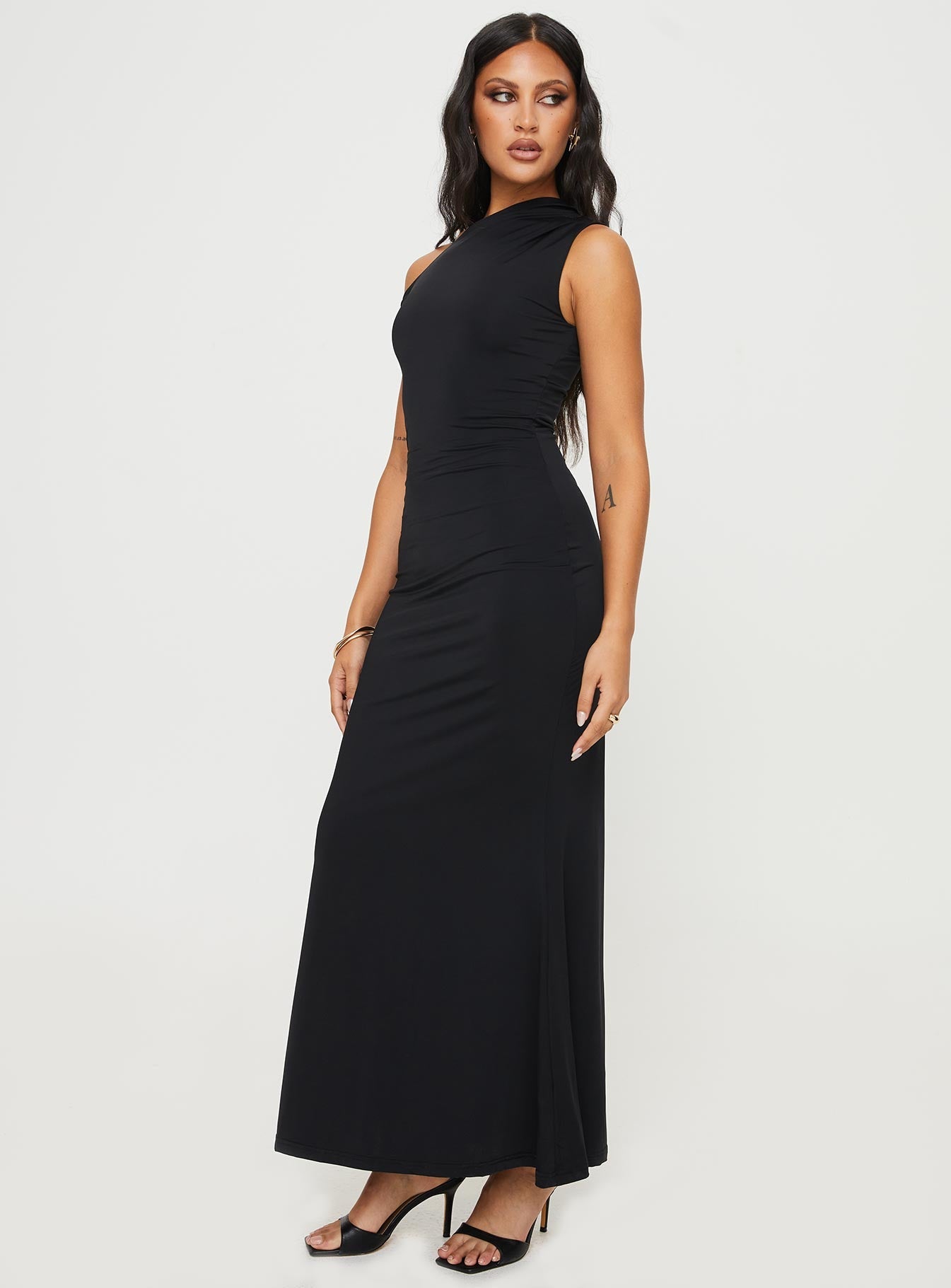 Beller Maxi Dress Black Princess Polly
