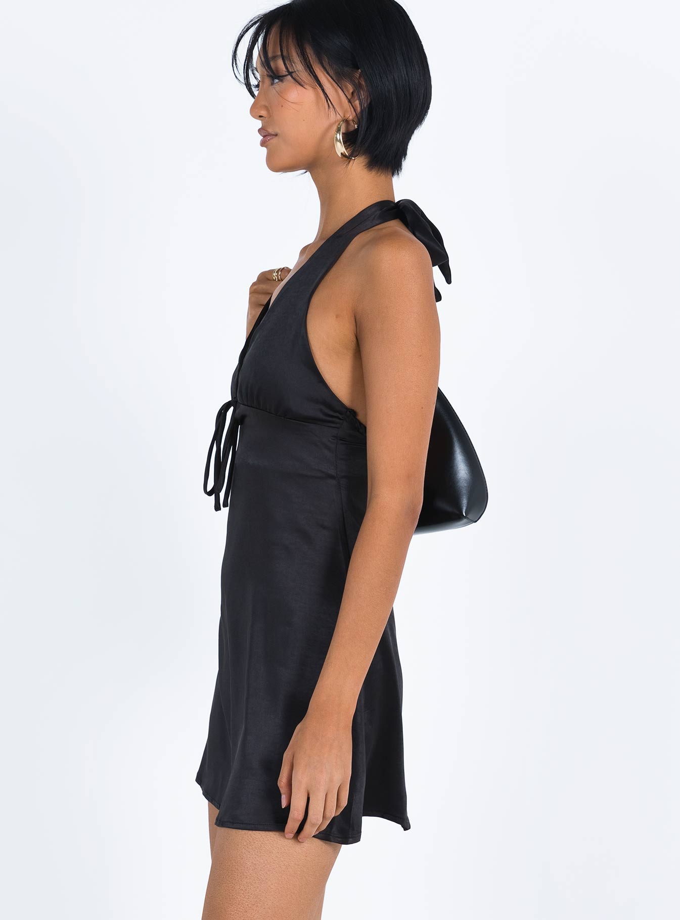 Lanier Mini Dress Black Princess Polly