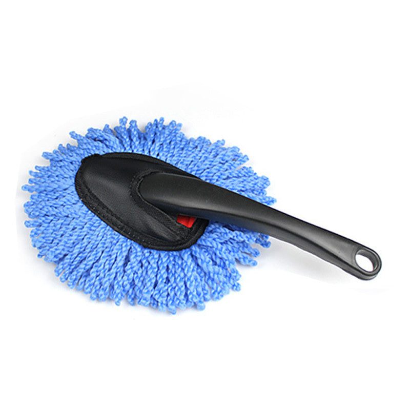 Car Dust Removal Small Duster Wipe Car Soft Brush Cleaning Brush Mini Bristle Brush Dust Removal Brush Nanofiber Car Interior Beauty Fashion