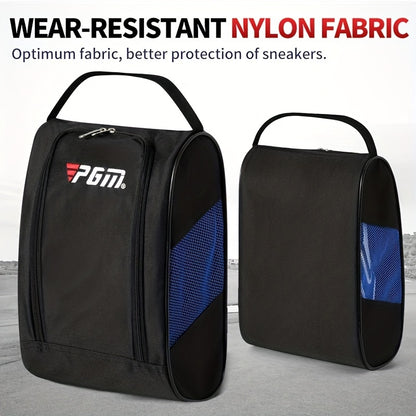 PGM Outdoor Golf Shoes Bags, Colorful Nylon Travel Zippered ConvenientSport Storage Bag XB001 Beauty Fashion