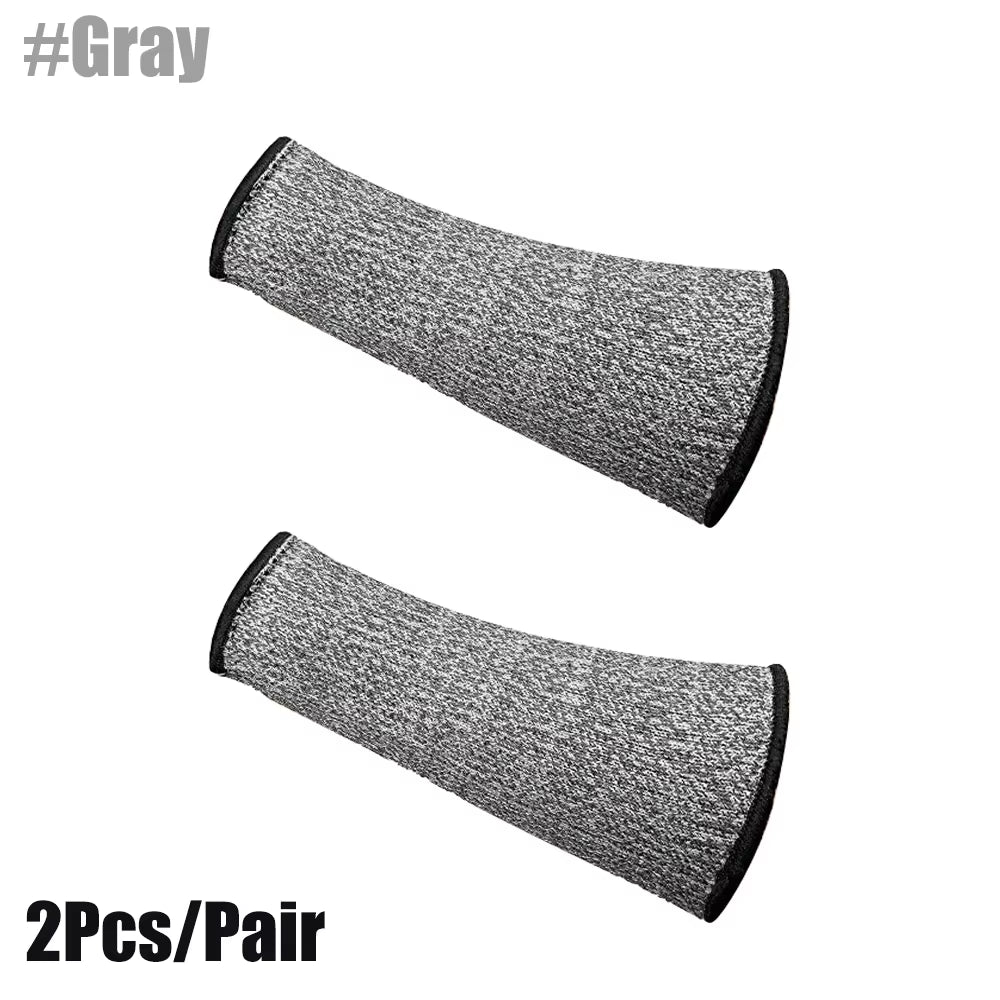 1Pair Arm Protectors Guard Sleeves Safety Protective for Thin Skin and Bruising Cut Resistant Forearm for Men Women