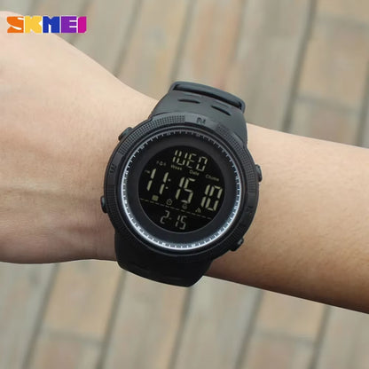 1251 Digital Watch for Men Waterproof Sports Electronic Countdown Mens Wristwatches Military Date Clock 1560 Reloj Hombre