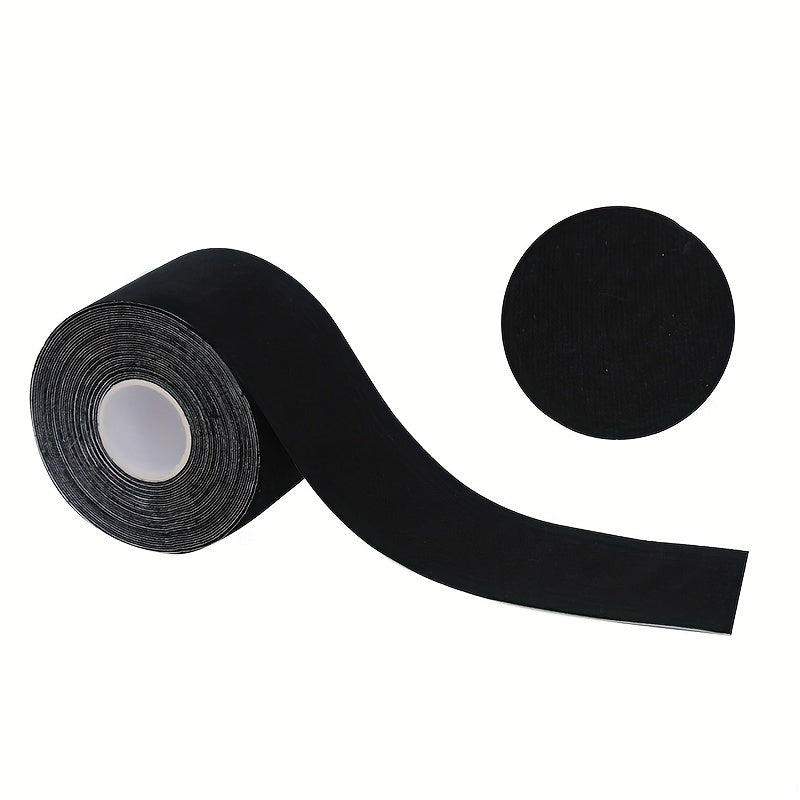 Enhanced Muscle Support & Recovery Kinesiology Tape - 5cm x 5m, Water-Resistant, Elastic, Universal Fit Sport Tape Beauty World Shop