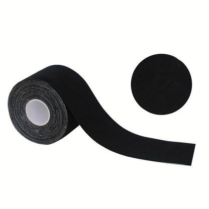 Enhanced Muscle Support & Recovery Kinesiology Tape - 5cm x 5m, Water-Resistant, Elastic, Universal Fit Sport Tape Beauty World Shop