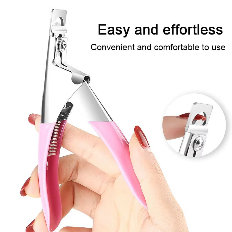 False Acrylic Tips Clipper Manicure Clamp False Manicure Tools Clippers Special Type Cut Cut Clipper Nail Manicure Tools ZJJ01