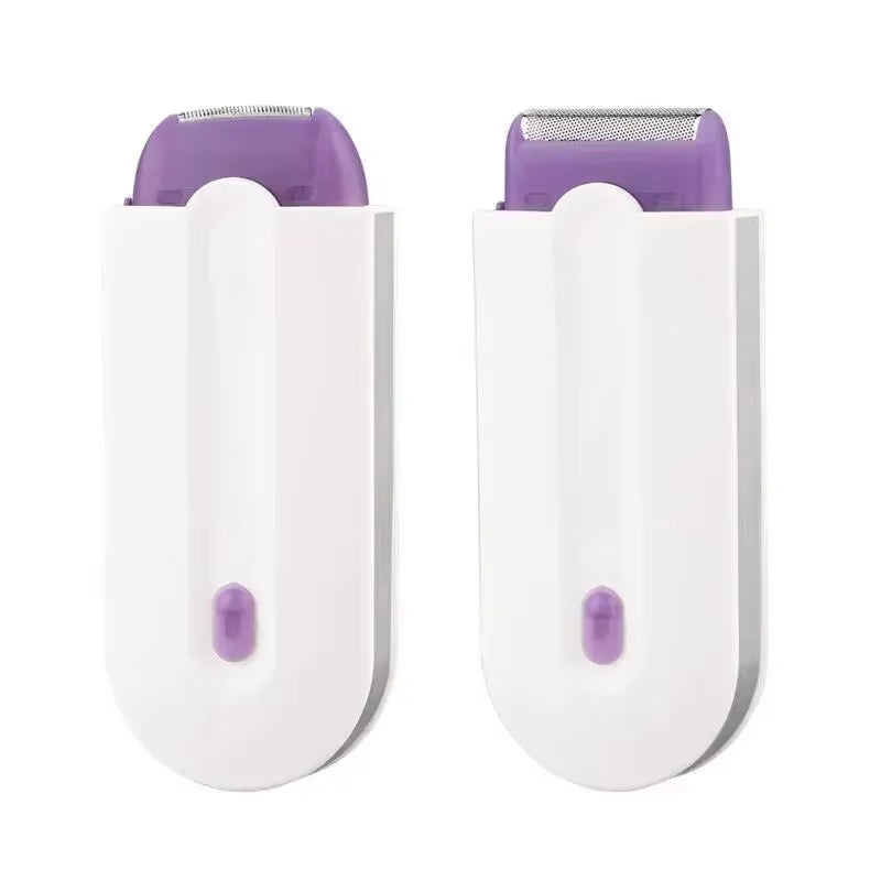 Ladies' Body Blue-Light Epilator Inductionshaver Hair Remover Tool Rotary Electric Automatic Face Leg Bikini Lip Depilator