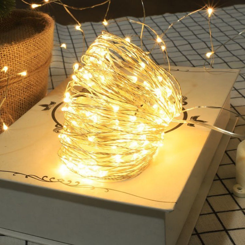 1pc String Lights for Bedroom, Party, Wedding, Christmas Halloween Decoration, 50/100LED Beauty Fashion