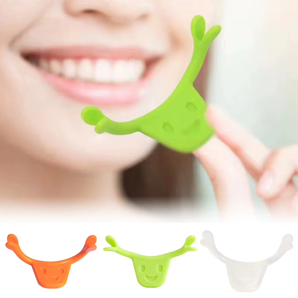 Mouth Muscles Silicone Smile Corrector Maker Facial Smile Trainer Face Lift Jaw Workout Beauty Exercise Device