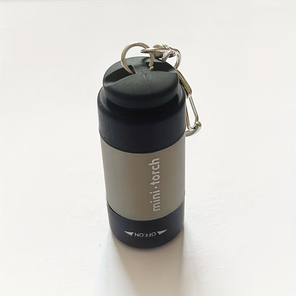 USB Rechargeable Portable Flashlight Keychain Mini Torch Camping Ultra Bright Lamp Outdoor Supplies,  Travel Flashlight, Mini Lantern, Compact Design, Hikers, Outdoor Enthusiasts Beauty Fashion
