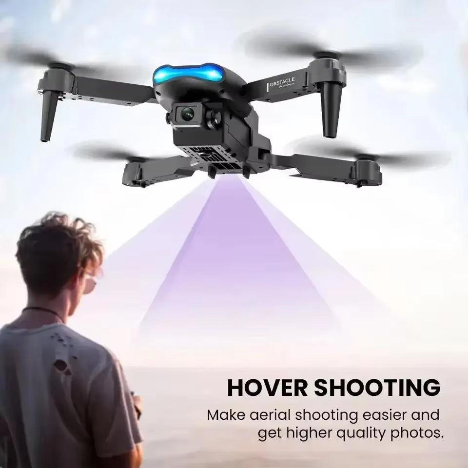 Professional Mini Drone E99 HD 4K Camera Foldable WIFI FPV RC Aerial Photography Quadcopter RC Helicopter Children'S Toy Gift