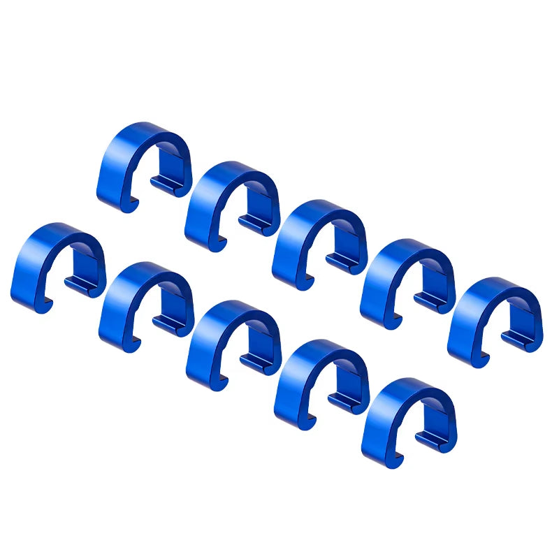 10Pcs MTB Bike Bicycle Frame U Buckle for Brake Cable Housing Hose Tube Shifter Cable Guides Button Fixed Tubing Clips