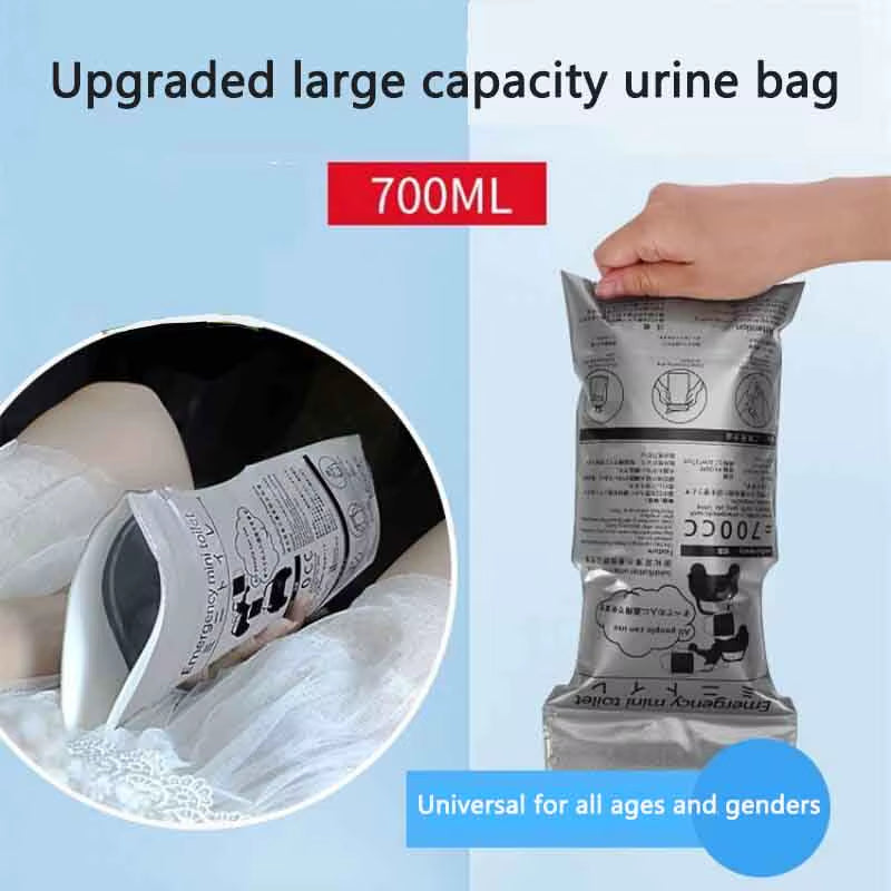 Camping Emergency Urinate Bags Disposable Piss Bags Travel Mini Mobile Toilet Portable Urine Bag Baby Vomiting Bag