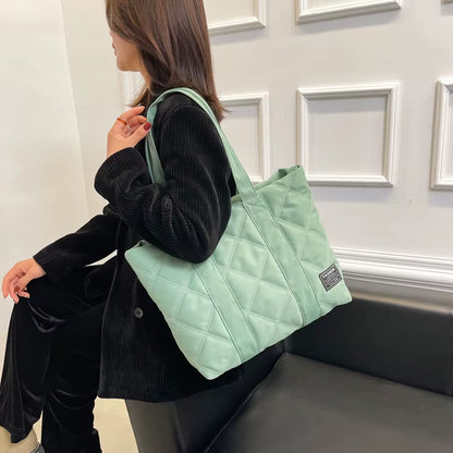 Fashionable and Versatile Large Capacity Nylon Cloth Women'S Bag New Shoulder Bag Street Trend Handbag Bolsa Feminina