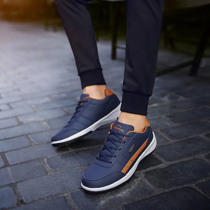 Men'S Shoes 2024 Trend Breathable Fashion All-Match Casual Sports Shoes Outdoor Non-Slip Flat Shoes Trend Casual Breathable Shoe