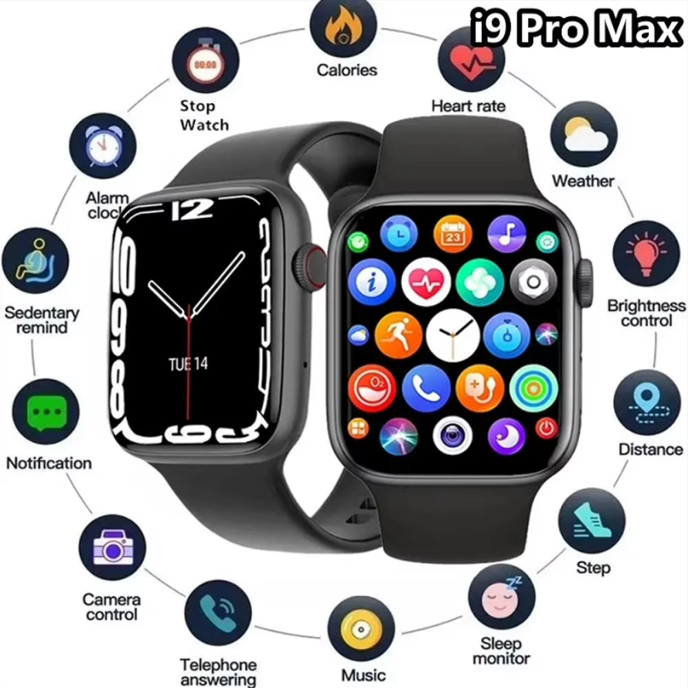 Smartwatch New Original for Men Series 9 Phone Call Custom Watch Face Sport Waterproof Women Man Wearable