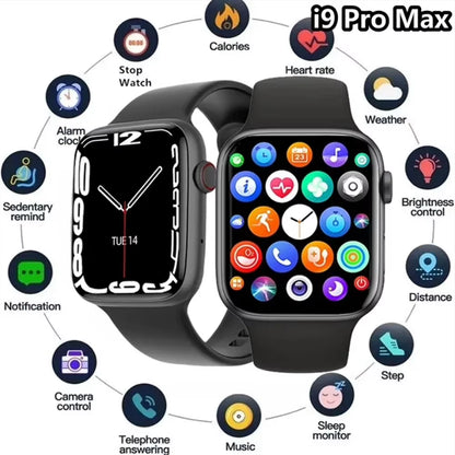 Smartwatch New Original for Men Series 9 Phone Call Custom Watch Face Sport Waterproof Women Man Wearable