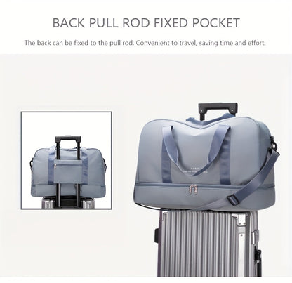 Versatile Carry-On Duffle Bag with Large Capacity and Lightweight Design - Perfect for Travel, Sports, and More Beauty Fashion
