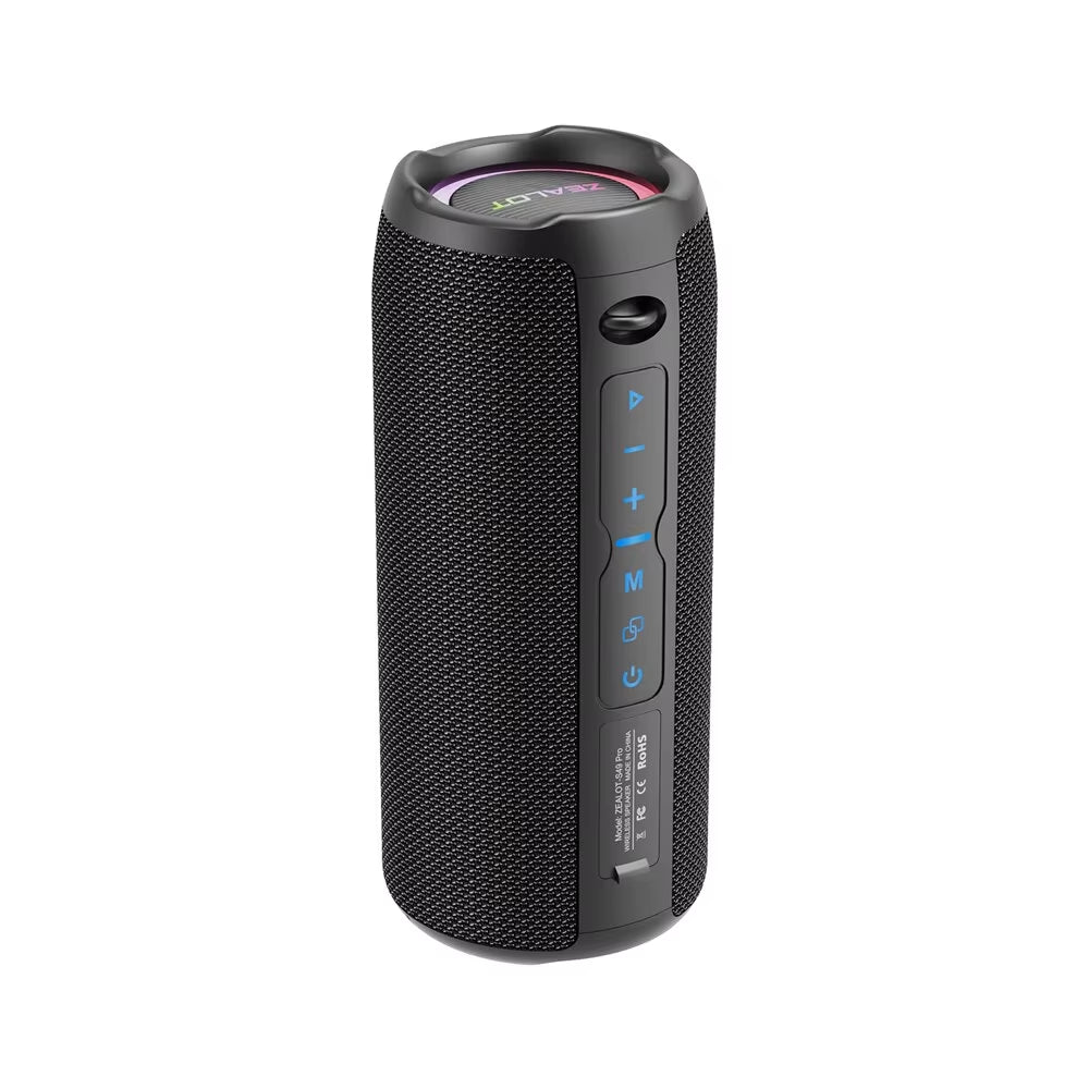 '-S49PRO Portable Bluetooth Speaker 20W IPX6 Waterproof Powerful Sound Box Bass Boost Dual Pairing True Wireless Speaker