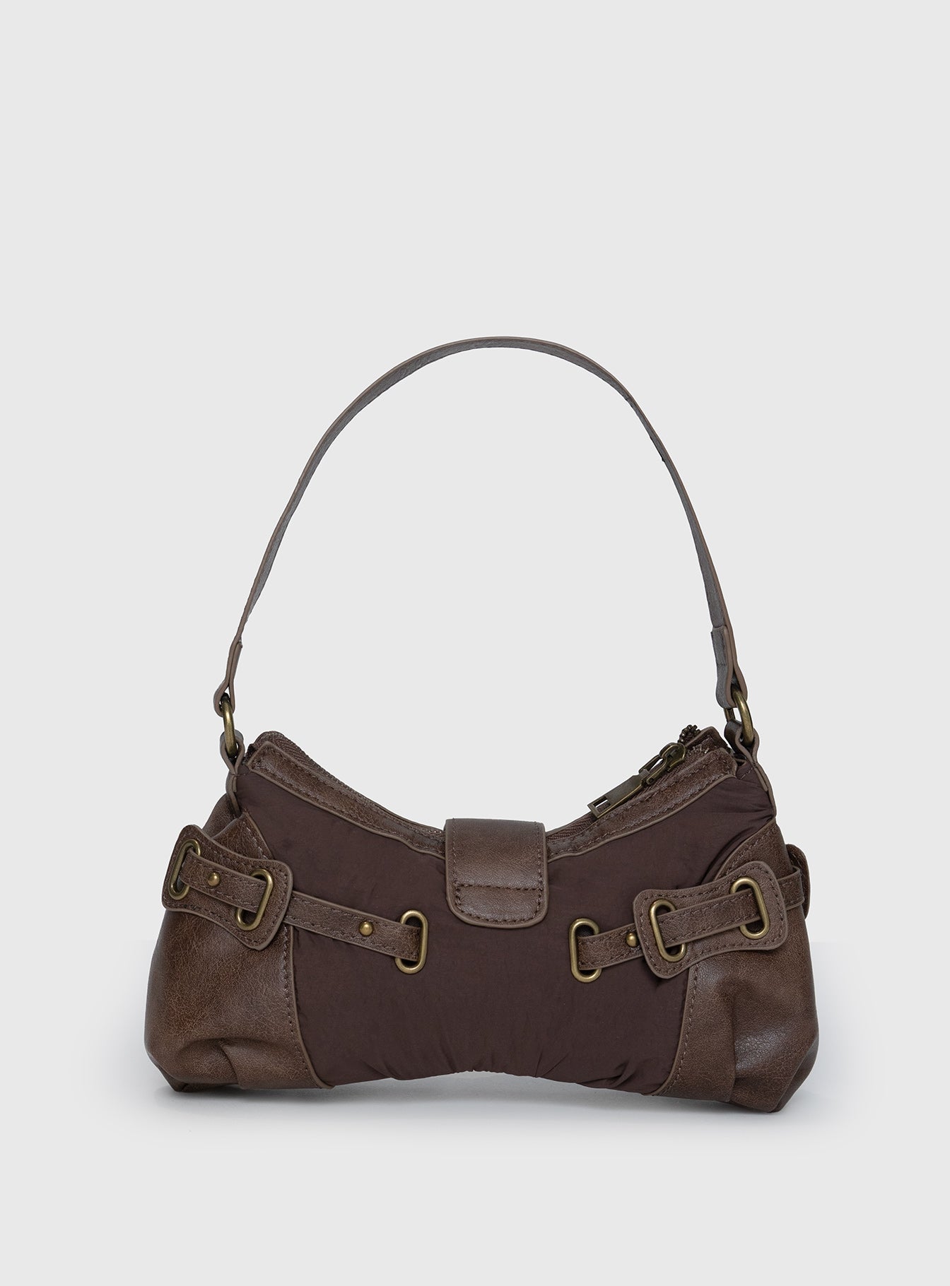 Doyers Street Shoulder Bag Brown Princess Polly Lower Impact